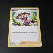 Pokemon Fusion Strike Shauna Uncommon Trainer Card 240/264 NM