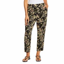 NWT JESSICA SIMPSON CAMEREN BOUQUET SPLASH PULL ON LIGHTWEIGHT PANTS SZ L E44