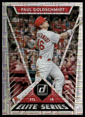 2020 Donruss #E-12 Paul Goldschmidt Elite Series Vector St. Louis Cardinals