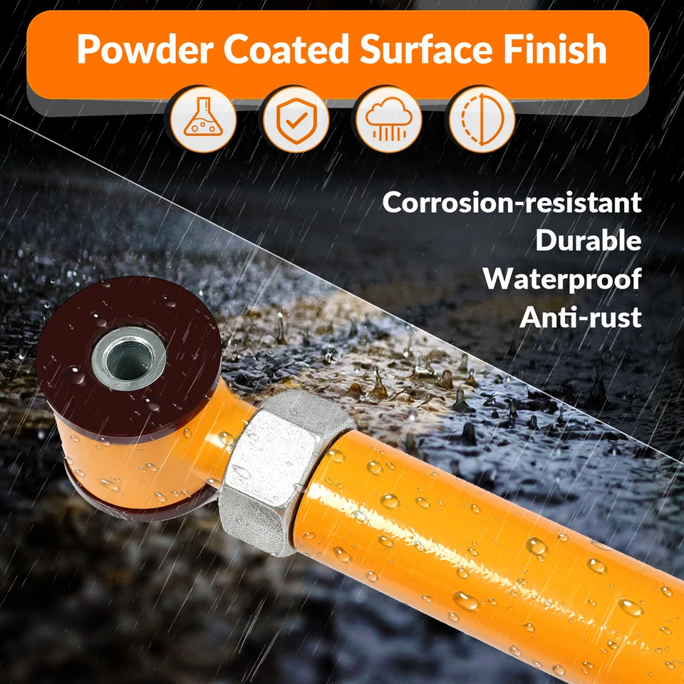Brazos de control inferiores superiores delanteros ajustables para Dodge Ram 1994-2009 elevación 4x4 0-6" Foto 3 de 4