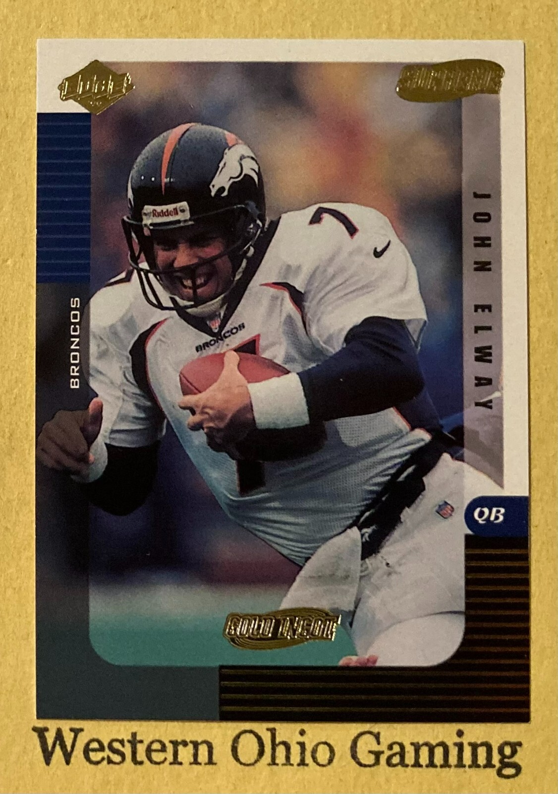 1999 Collector's Edge Supreme John Elway 037 Gold Ingot eBay