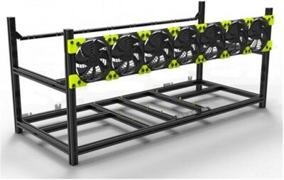 ASTARIN Miner Rig Case W8 GPU Mining Stackable Frame Expert Crypto Mining SEALED