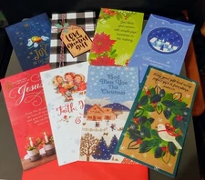 Lot Of 8 Dayspring Christian Christmas Money Gift Cards With Envelopes   