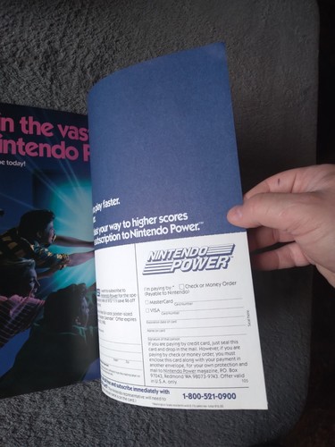 Nintendo Power Issue #1 Super Mario 2 primera edición con todos los insertos - Imagen 6 de 11