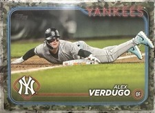 Alex Verdugo 2024 Topps Update Series Camo Parallel #15/25 SSP New York Yankees
