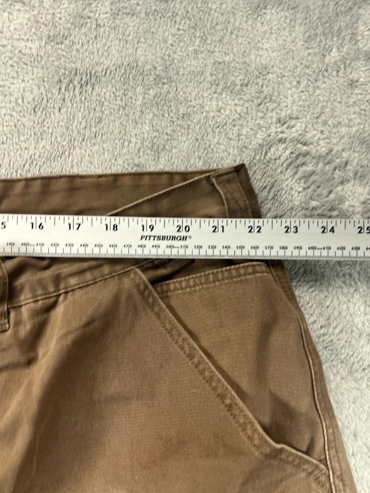 LRG Surplus Cargo Shorts Mens 42 Cargo Shorts LR Geans Gusseted Crotch Brown 11" - Image 4 of 4