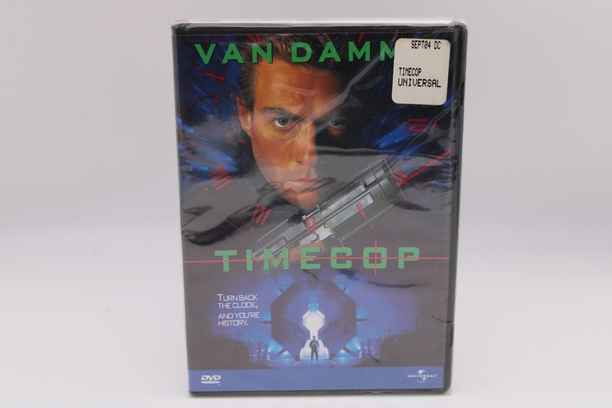 水谷豊TIMECAPSULE　CD＋DVD Timecop (DVD, 1994) Jean-Claude Van Damme Sci-Fi Time Travel OOP