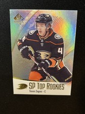 21-22 UD SP Authentic Hockey SP Top Rookie TR-50 Trevor Zegras