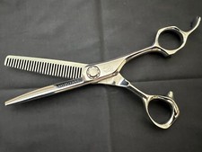 Mizutani scissors Solid TH40 Reverse Hairdresser Barbers Hair Care Excellent
