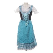 Kiddy Tracht, Dirndl, Größe: 152, Blau/Weiß/Mehrfarbig, Karo, Mädchen #Pw0
