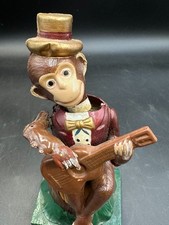 Vintage Alps Shoji Wind-Up Plink-Plink Monkey...
