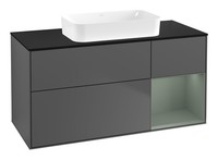 Villeroy & Boch Finion Waschbeckenunterschrank FüR Becken Mittig Regal Rechts...