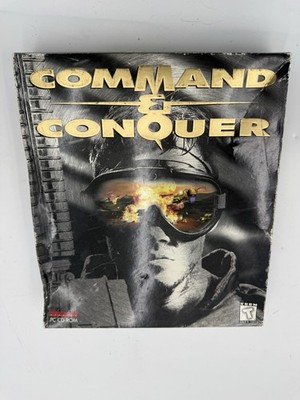  COMMAND & CONQUER Big Box PC VIDEO GAME CD-Rom Westwood 