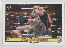 2012 Heritage WWE Ringside Action Stone Cold Stunner (Stone ) Steve Austin HOF