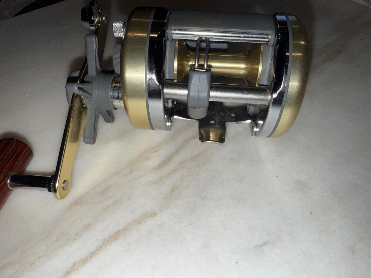 Moulinet Baitcast Shimano Corsair 200 (CS200) - Occasion Vérifié Mécaniquement - Sans Boîte