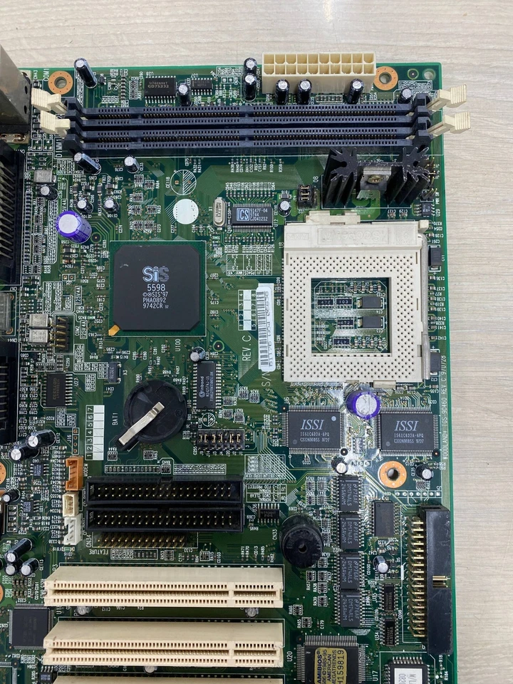 Vintage Woodland+ TGS-90460 REV. C Motherboard Socket 7 - Image 4 of 4