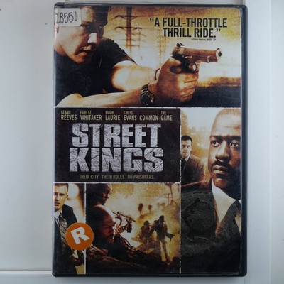 Street Kings DVD 2008 Keanu Reeves Forest Whitaker Chris Evans David Ayer
