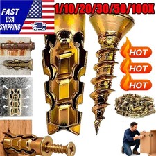 Hinge Repair Screw & Expansion Anchor 6×14mm...