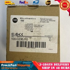 AB 100-C23EJ10 CONTACTOR 24VDC 100C23EJ10 Allen-Bradley NEW US Free Tax