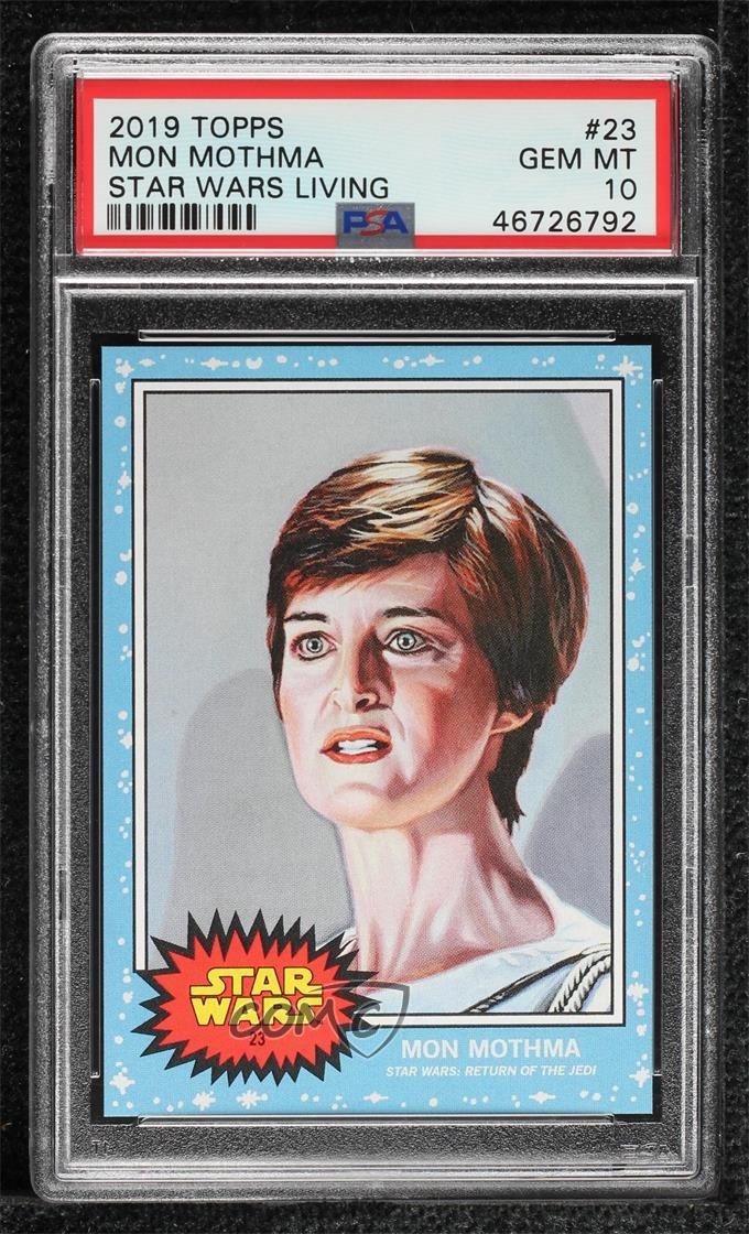 2019 Topps Star Wars Living Set /1435 Mon Mothma #23 PSA 10 GEM MT 07qw