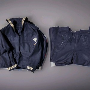 実物 ほぼデッド1940's Naval clothing Factory Naval Clothing