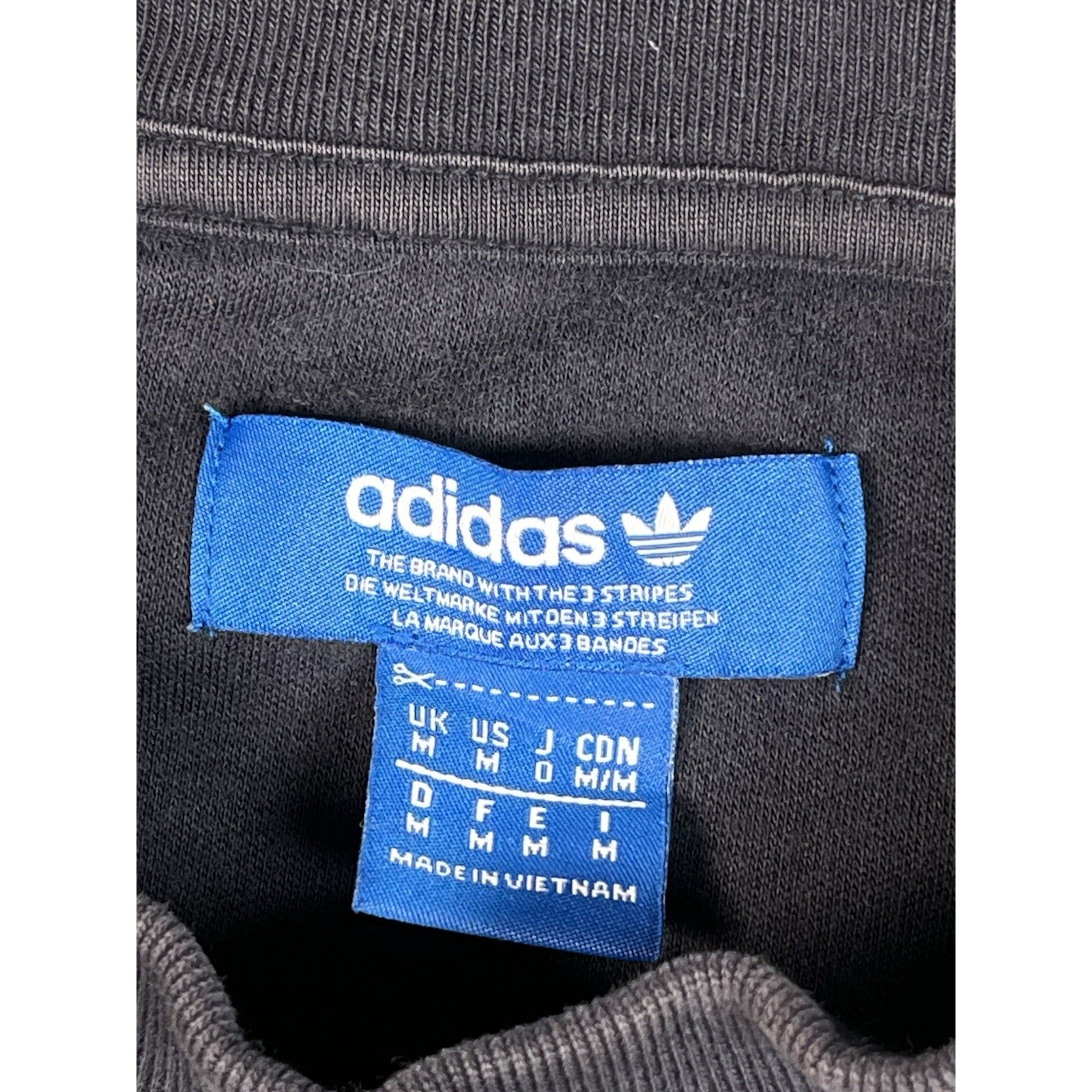 ADIDAS Crewneck Linear Pullover Medium Sweatshirt… - image 2