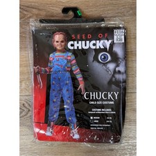 Seed of Chucky Kids Halloween Costume Medium 8-10 EUC Good Guys
