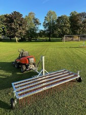 Rasenstriegel, Entmooser, Rasenkamm,Rasenlüfter, Vertigultierer, 200cm