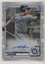 2020 Bowman Chrome Prospect Refractor /499 Austin Shenton #CPA-ASH Auto ir3