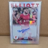 Topps 2024-25 Chrome UEFA Club Harvey Elliott #CA-EL Autograph Liverpool FC