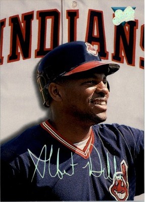 Albert Belle 1993 Studio #95 Cleveland Indians Guardians MLB Baseball Card