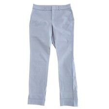 Old Navy High Rise Pixie Skinny Pants Light Blue Secret Smooth Pockets Size 6