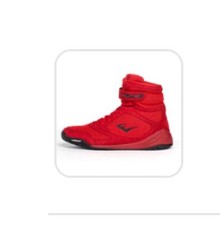 Everlast High-Top Boxing Shoes Red and Black ...