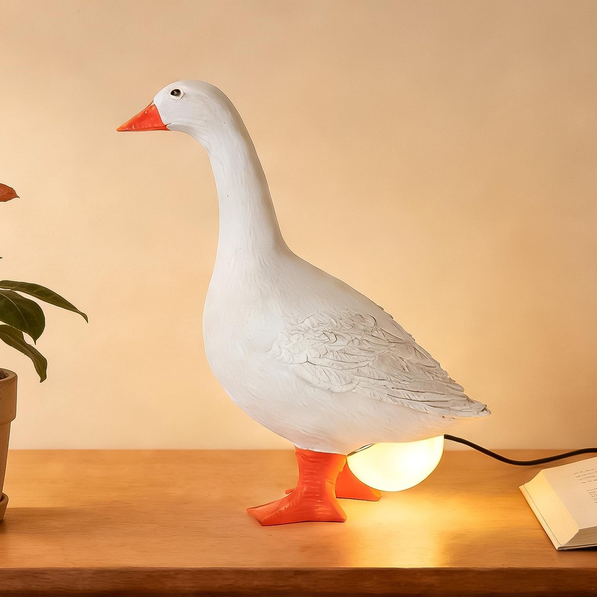 Chicken Egg Night Light – Funny USB Easter Lamp, Chicken-Shaped Ornament With Warm Light, Perfect Bedside Or Desk Decor
