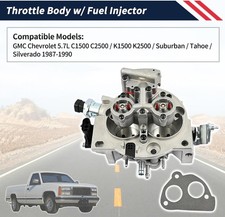 Tbi Throttle Body For 1987-1990 Chevygmc 350 5.7 Truck Silverado Tahoe Suburban Tbi Throttle Body For 1987-1990 Chevygmc 350 5.7 Truck Silverado Tahoe Suburban