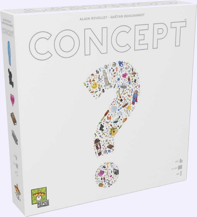 Jeu de société Concept pour stimuler la réflexion et l'imagination des adultes et ados