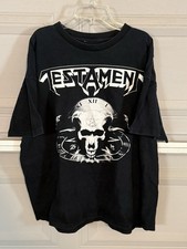 Vintage 1990  s Testament Thrash Metal Shirt Men  s 2XL
