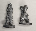 Vintage Grenadier Fantasy Lords Series lot of 2 Cleric Miniatures 1985, set 142 — photo 1