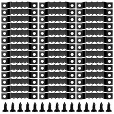 100PCS Heavy Duty Sawtooth Picture Hangers with Screws for Frames Art Decor