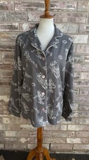Pj Salvage 2Pc Game Day Pajama Set Women's Gray Medium Flannel