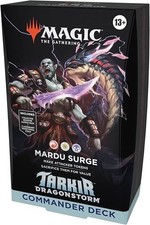 MTG Mardu Storm Commander Deck - Tarkir Dragonstorm - NM Sleeved - CIB