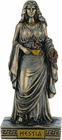 Greek Godess Hestia (Cold Cast Bronze miniature 8.5cm / 3.3inches)