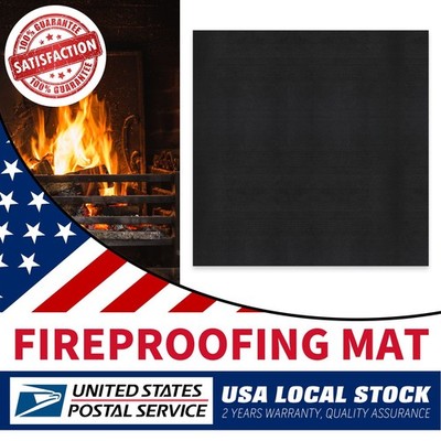 Fireproof Carpet Heavy Duty Fire Blanket for Welding Station Protection