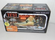 STAR WARS THE VINTAGE COLLECTION JABBA THE HUTT SET WITH FIGURES NEW SEALED TVC