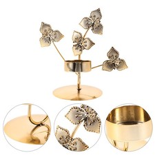  Candeliere Coppa D'oro Porta Candele Natalizie Portacandele Natalizio