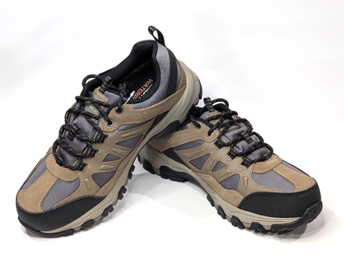 Skechers Selmen Enago Tan Men's Waterproof Hiking Shoes-Asst Size NWB 66275/TAN