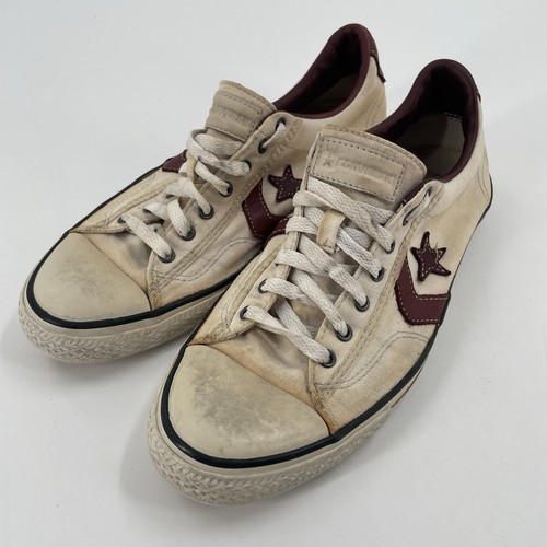 Converse X John Varvatos Star Player Low top Canvas Sneakers - Mens Us Size 9.5 - Picture 4 of 21
