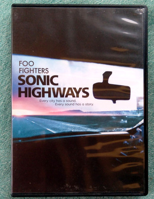FOO FIGHTERS SONIC HIGHWAYS 4-DISC DVD SET COMPLETE SET