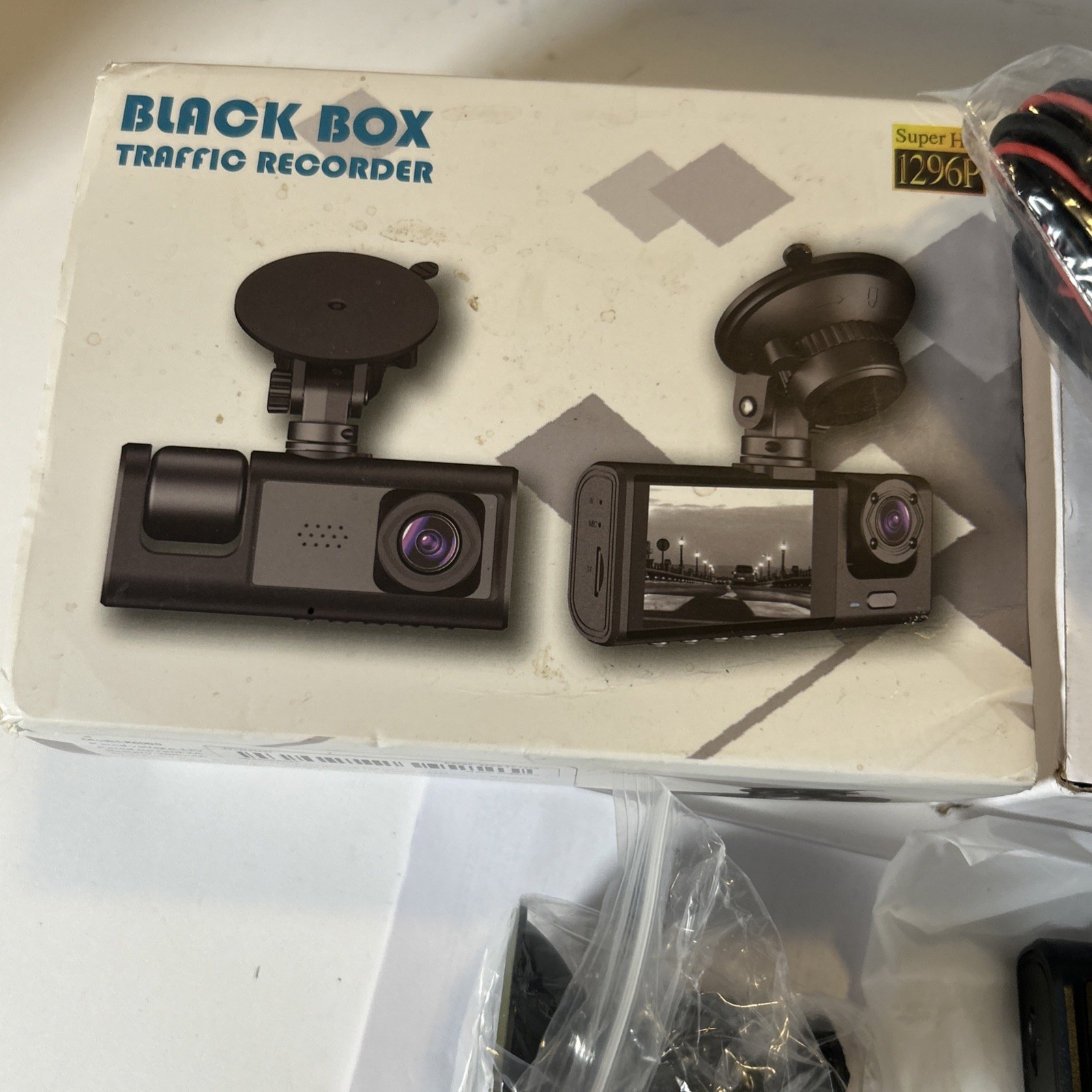 1080P Dashcam Rearview Mirror Dual Channel Recorder HD 