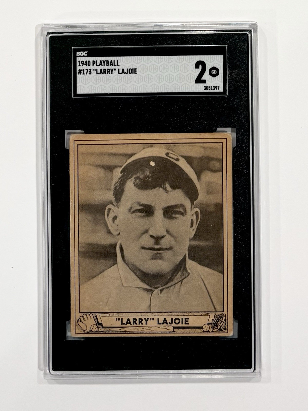 Larry Lajoie #173 Baseball Cards 1940 Play Ball trading card — raw and PSA graded price guide